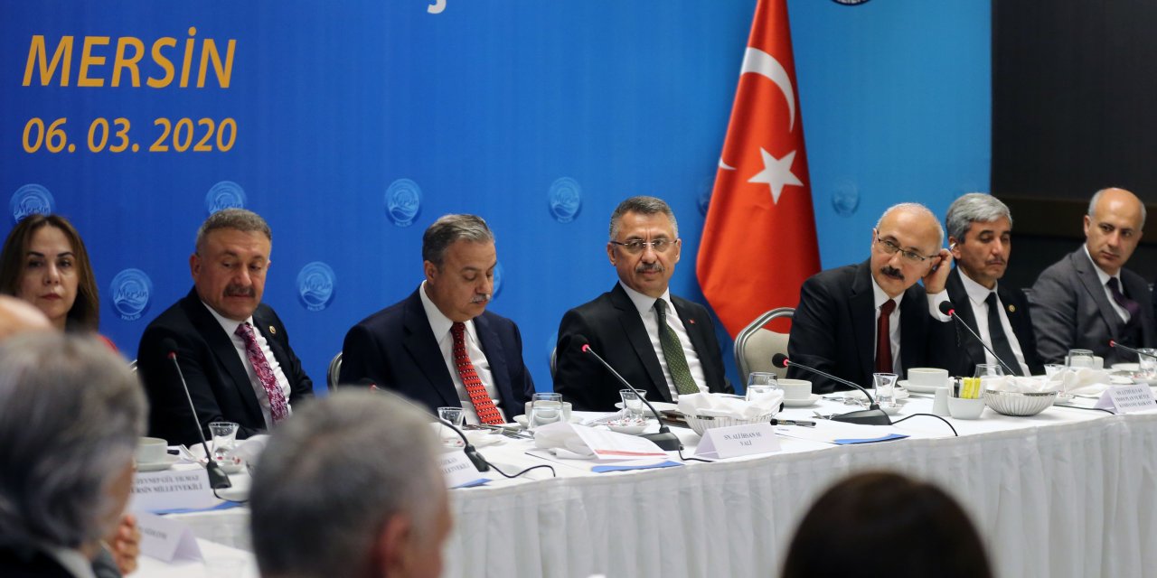 Cumhurbaşkanı Yardımcısı Fuat Oktay, STK temsilcileriyle buluştu