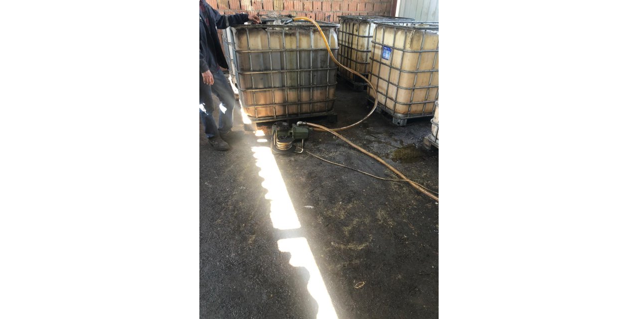 Adana'da 2 bin litre kaçak akaryakıt ele geçirdi