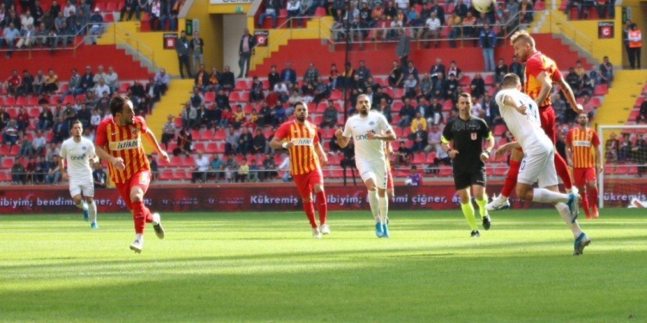 Kayserispor 6 maçtır yenilmiyor