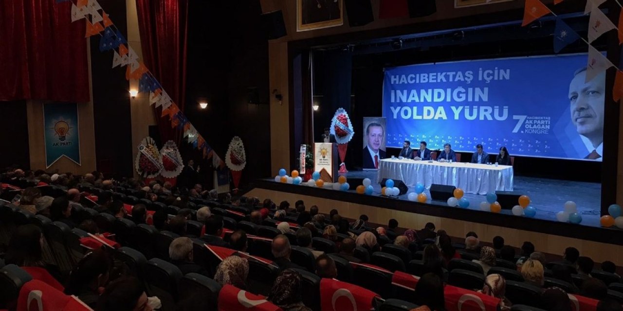 AK Parti Hacıbektaş İlçe kongresi yapıldı