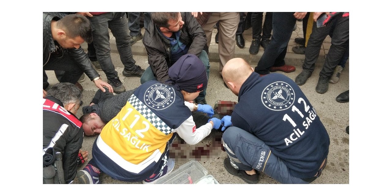 Sokak ortasında ’bakışma’ yüzünden silahlı saldırı: 1 yaralı
