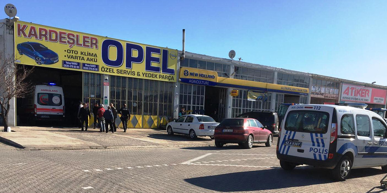 Seydişehir'de çatıdan düşen kişi ağır yaralandı