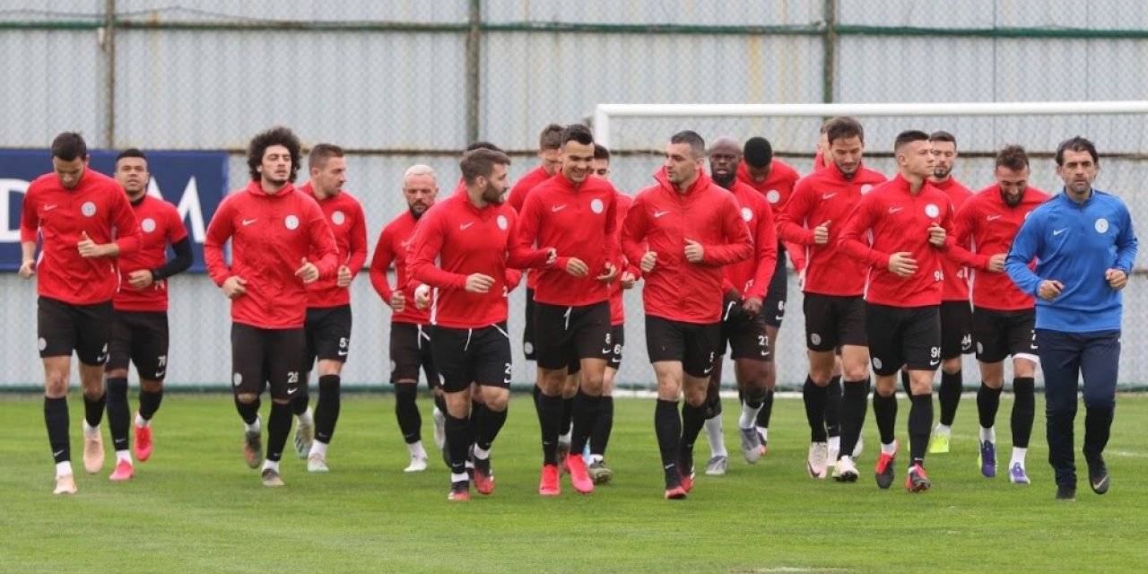 Çaykur Rizespor, Aytemiz Alanyaspor maçının hazırlıklarını tamamladı