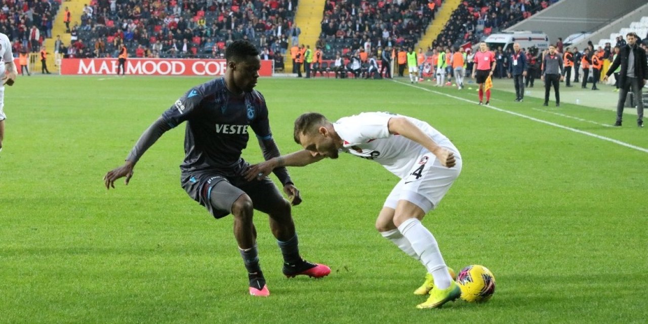 Süper Lig: Gaziantep FK: 1 - Trabzonspor: 1 (Maç sonucu)