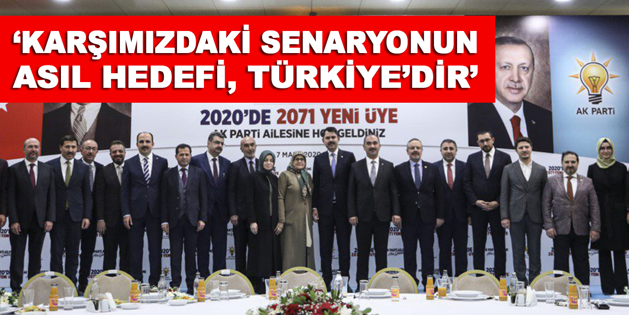 Bakan Kurum: Karşımızdaki senaryonun asıl hedefi Suriye değil, Türkiye'dir