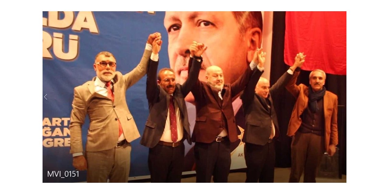 Varto’da AK Parti ilçe başkanlığı seçimi için üç aday yarıştı