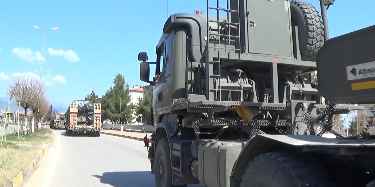 Sınıra obüs sevkiyatı