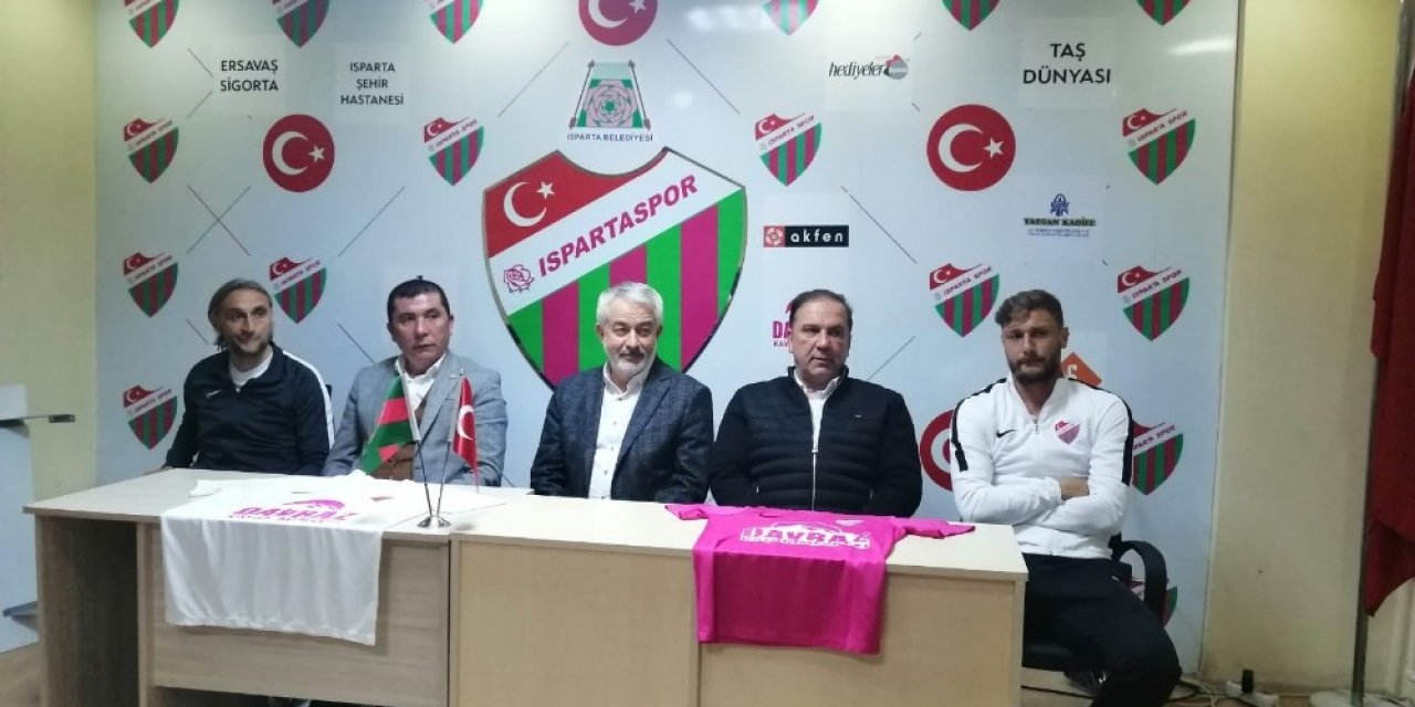 Isparta protokolünden Isparta 32 Spor’a sürpriz ziyaret