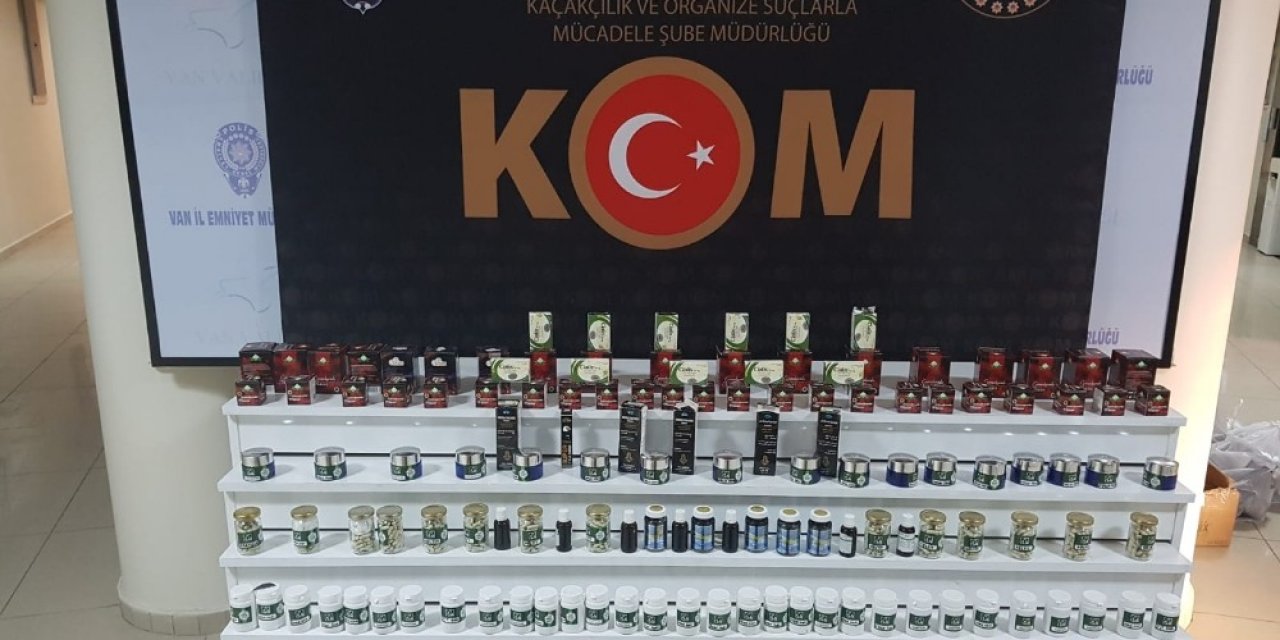 Van’da 7 bin 490 adet kaçak ilaç ele geçirildi