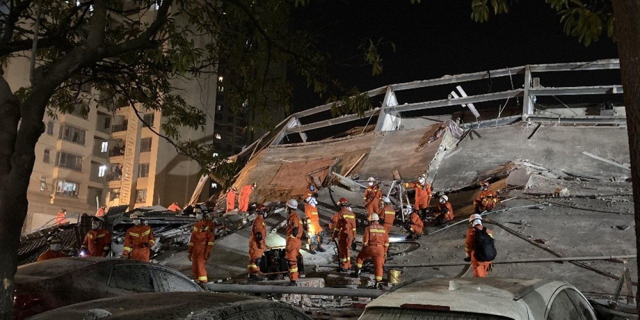 Çin’de çöken karantina otelinin enkazından 49 kişi kurtarıldı