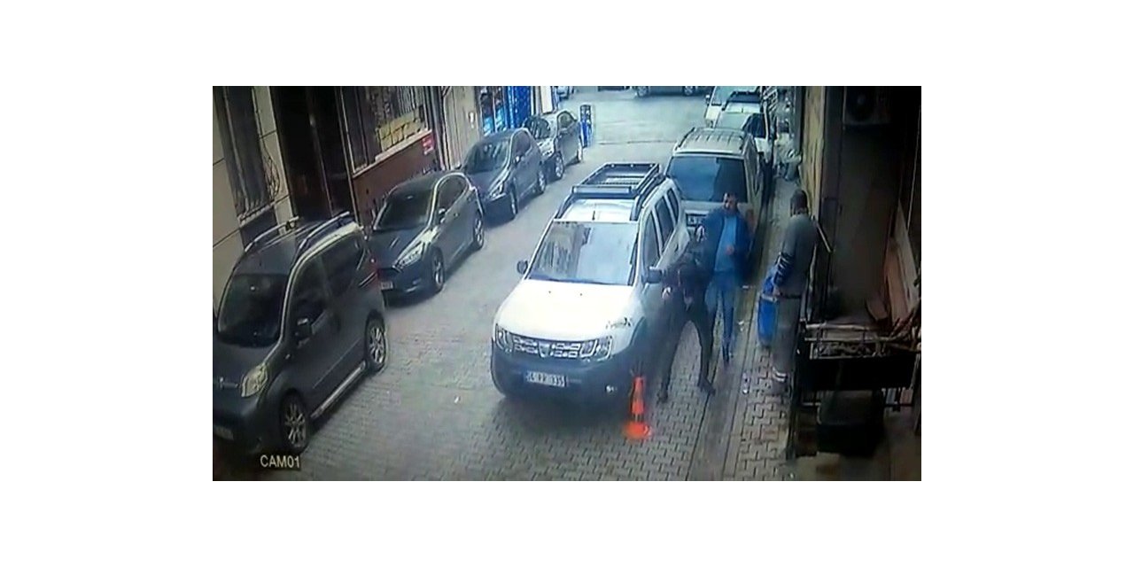 Kağıthane’deki dehşet anları kamerada