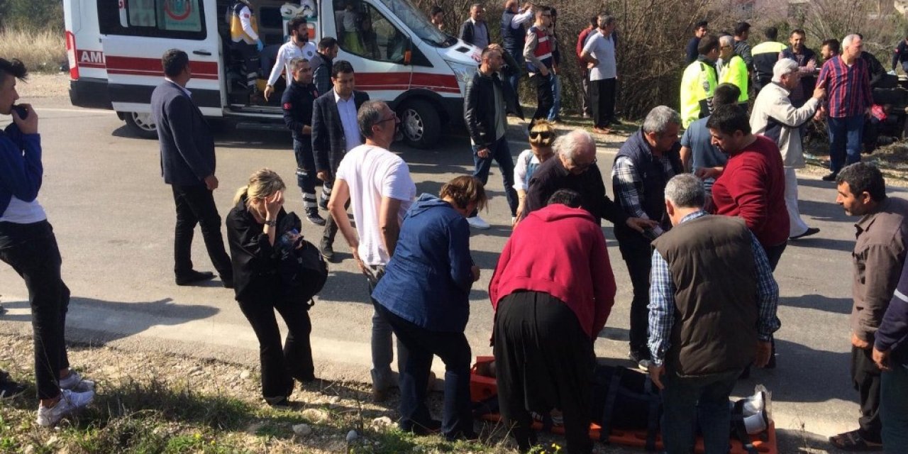 Kadınlar Günü gezisinden dönen otobüs şarampole uçtu: 2’si ağır 32 yaralı