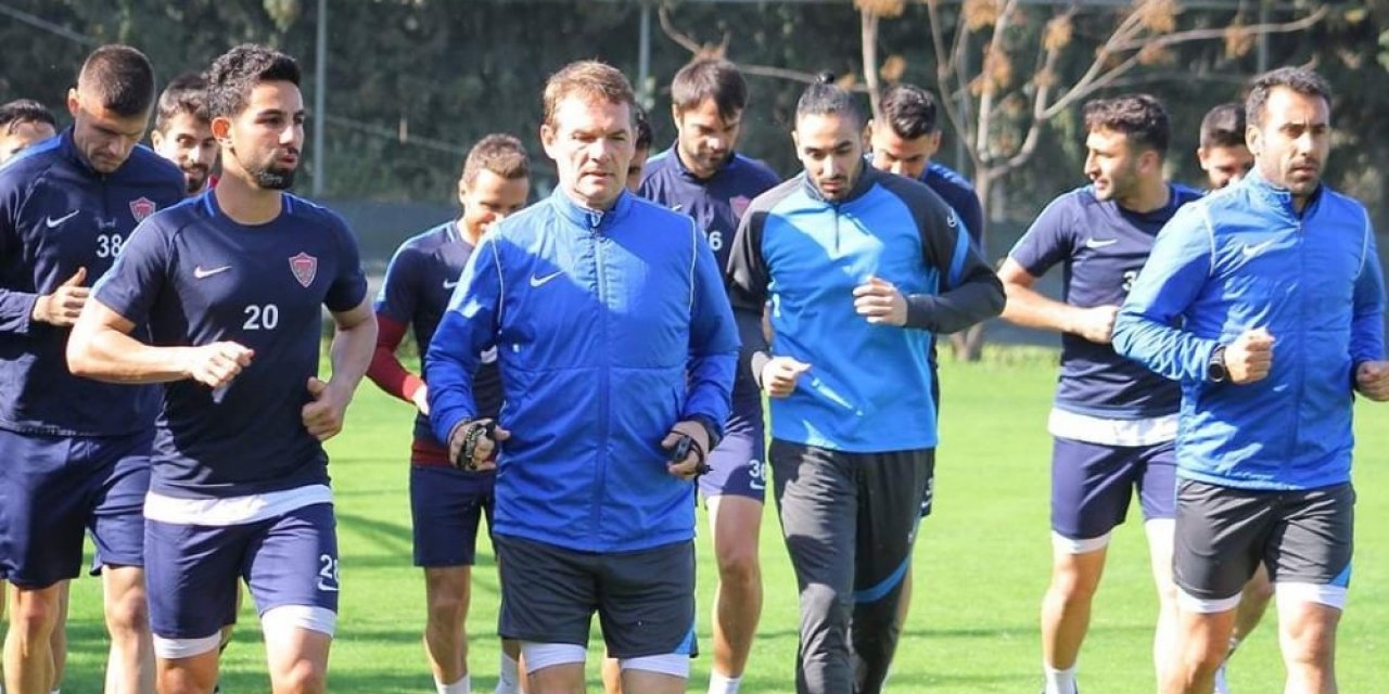 Hatayspor, Altay maçının hazırlıklarına başladı