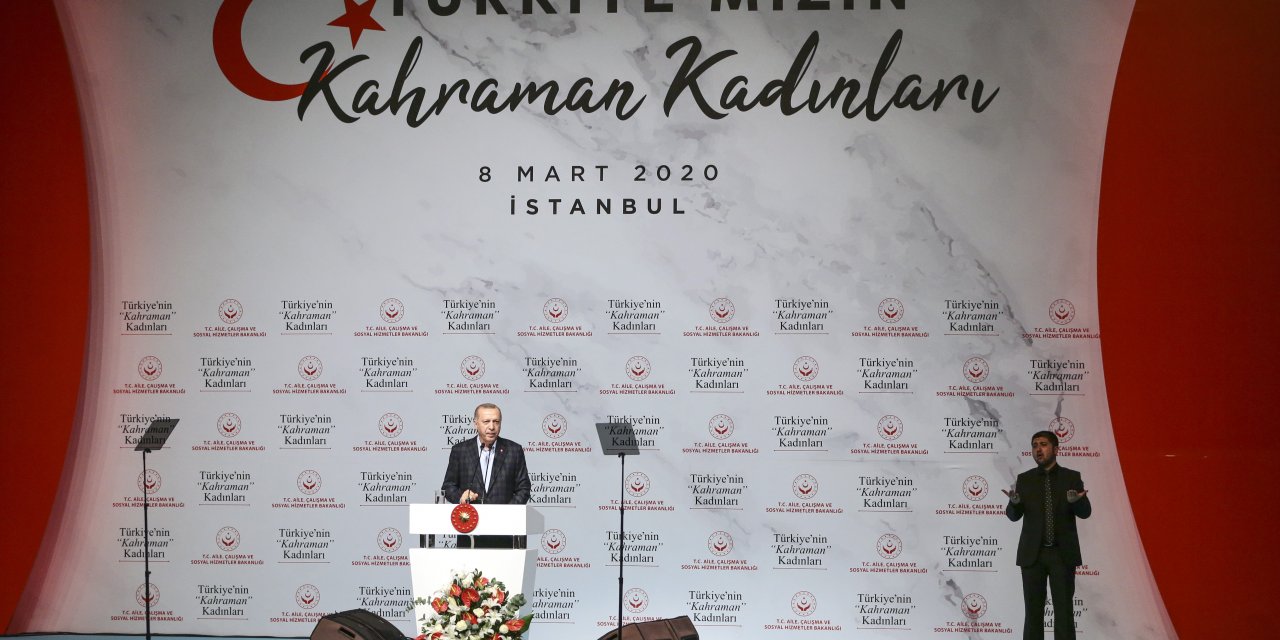Cumhurbaşkanı Erdoğan, "Türkiye'nin Kahraman Kadınları" programında konuştu: (4)