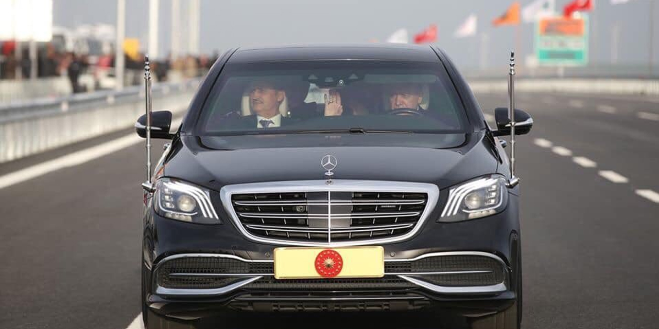 Erdoğan, Kuzey Marmara Otoyolu'nda test sürüşü yaptı