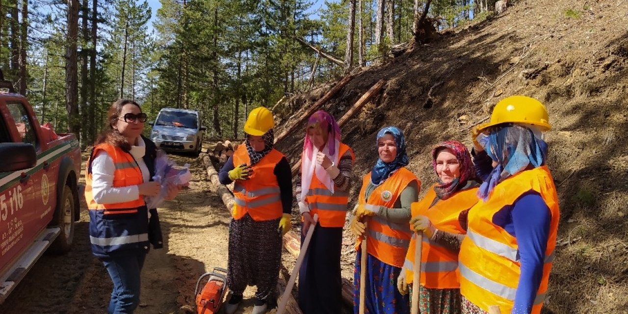 "Yılın kadını" Kunduz Ormanları’nda bulundu