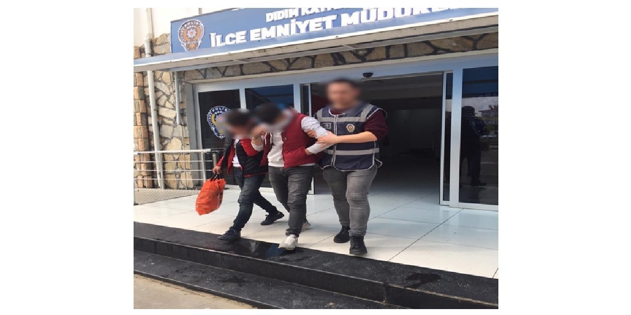Didim’de azılı hırsızlar yakalandı
