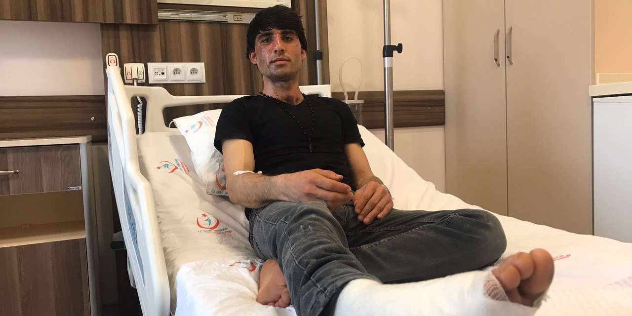 Yunan sınır polisinin sığınmacıyı kaynar suyla yaraladığı iddiası