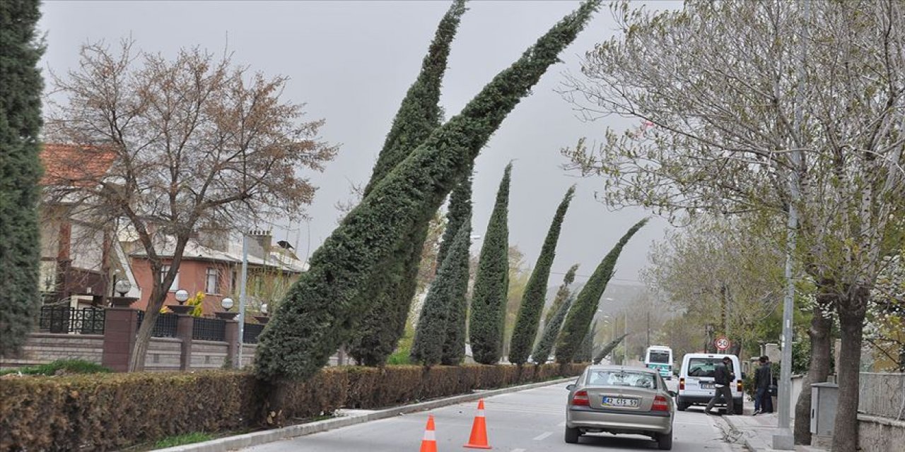 Konya ve çevresinde fırtına bekleniyor