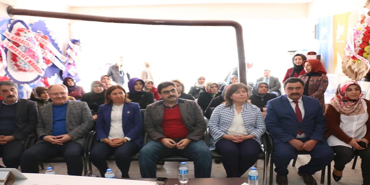 AK Parti Kadın Kolları 6. Olağan Kongre sürecini Hafik ve Ulaş'tan başlattı