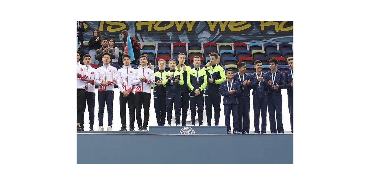 Azerbaycan’da Cimnastikçiler 1 Altın 2 Bronz Madalya Kazandı