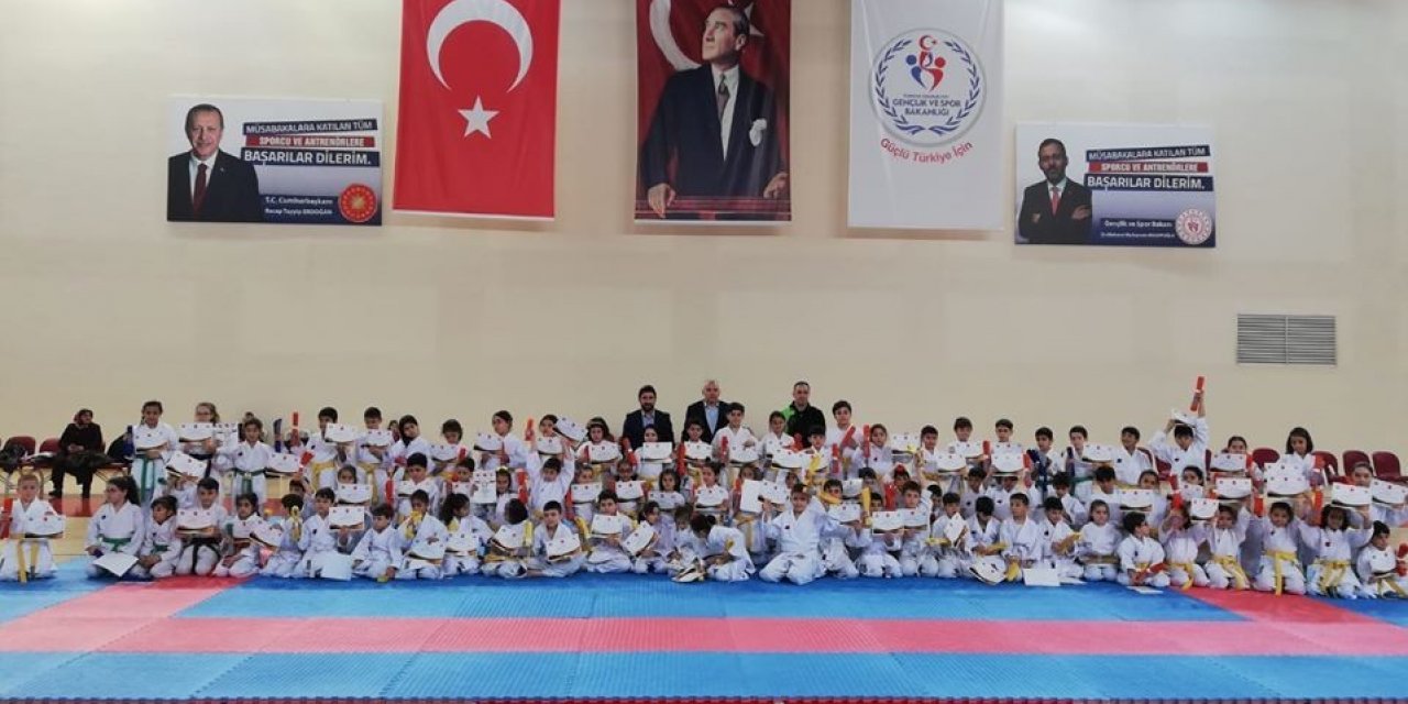 Karate de Kuşak heyecanı