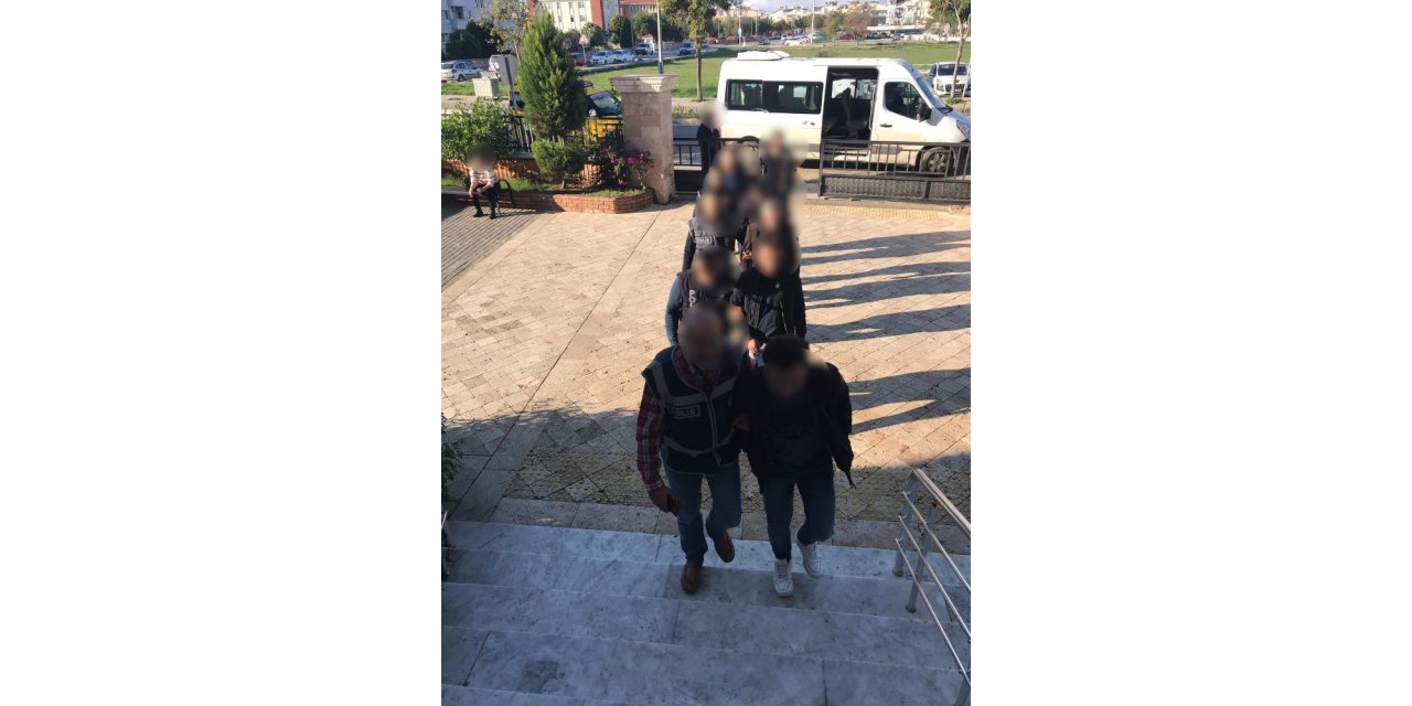 Didim polisinden aranan şüphelilere şok baskın