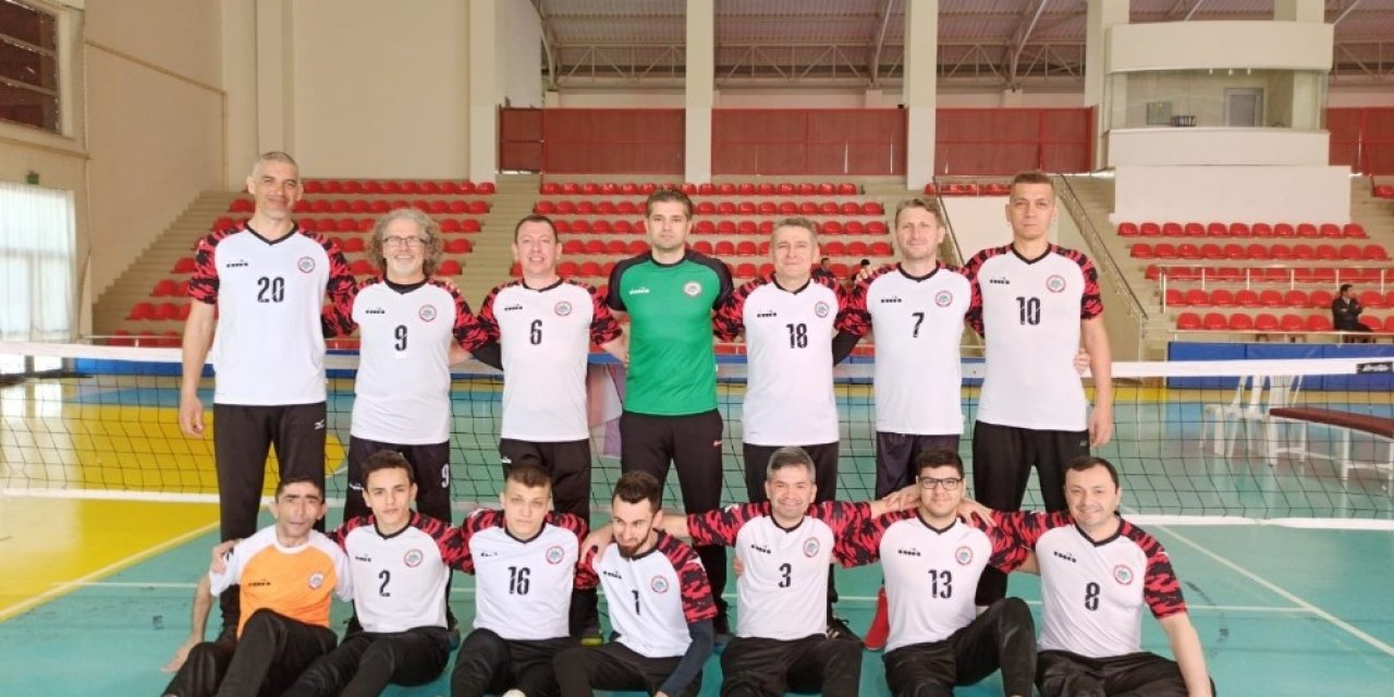 Paravolleyde lider ereğli belediyespor