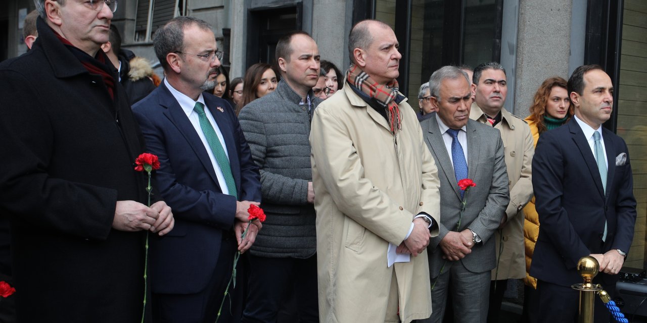 ASALA'nın şehit ettiği Büyükelçi Balkar, Sırbistan'da anıldı