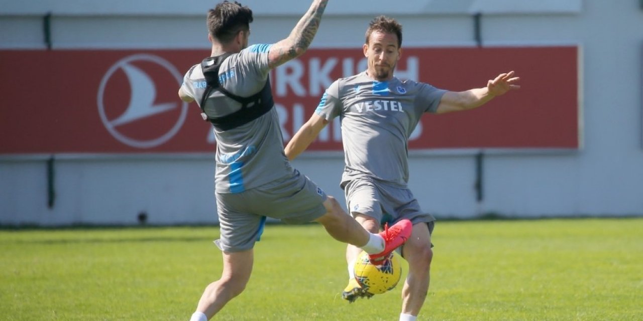 Trabzonspor’da Pereira ve Hosseini takımla çalıştı