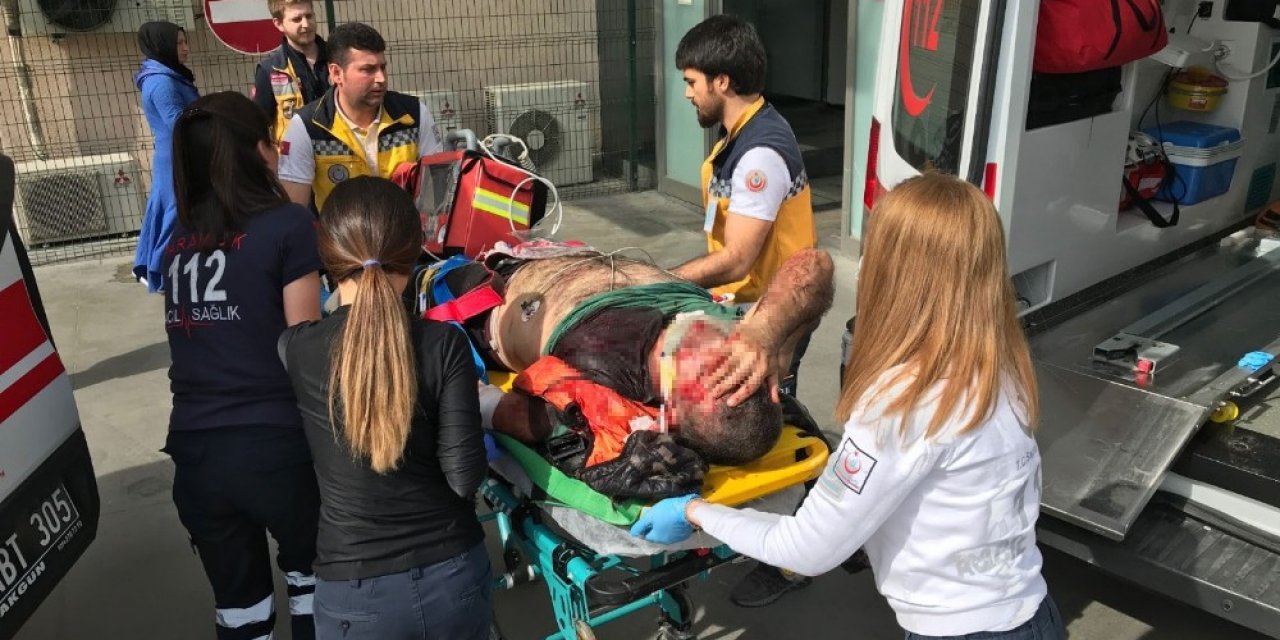 D-100 karayolunda trafik kazası: 1’i ağır toplam 3 yaralı