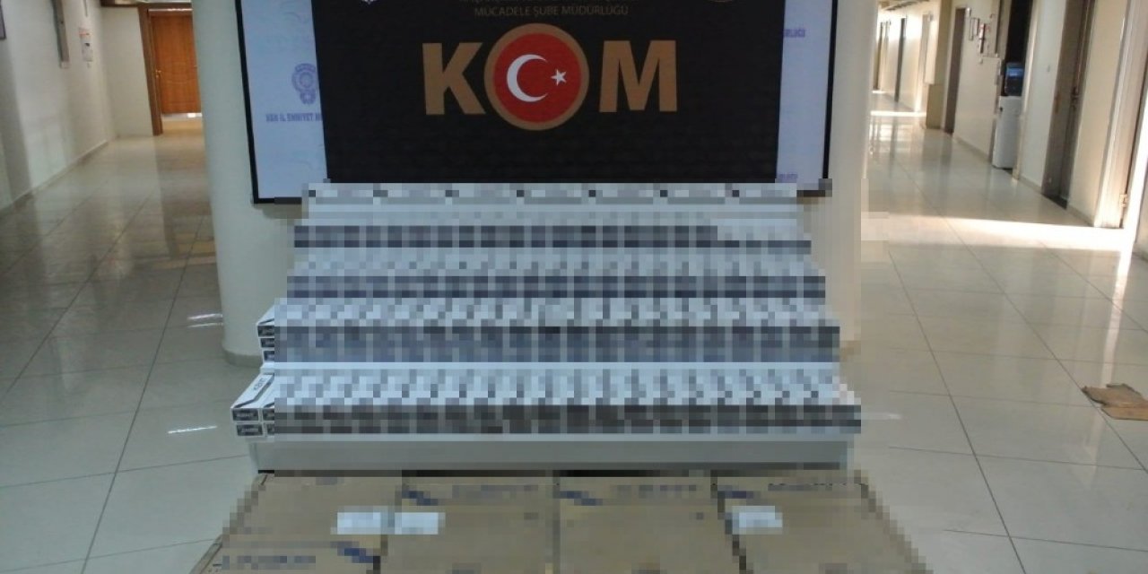 2 ayda 142 bin paket kaçak sigara ele geçirildi