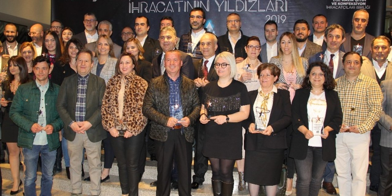 Ege Hazır Giyim ve Konfeksiyon İhracatçıları ödüllerine kavuştu