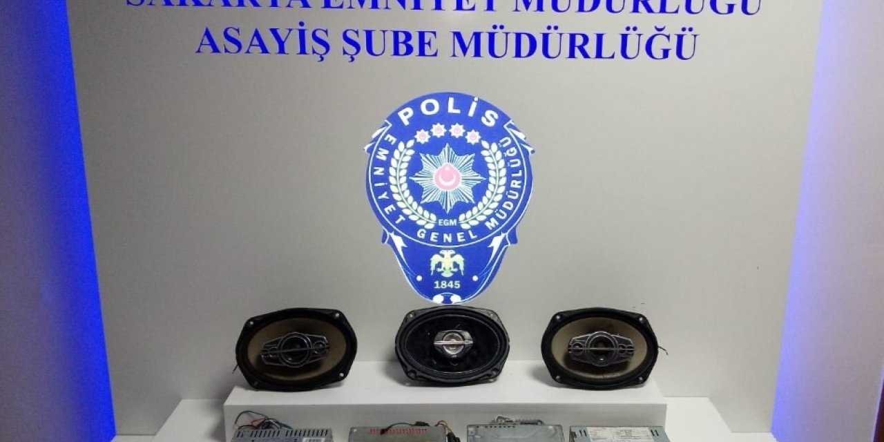 Bir haftada 6 ayrı otomobilden hırsızlık yapan 2 şahıs tutuklandı