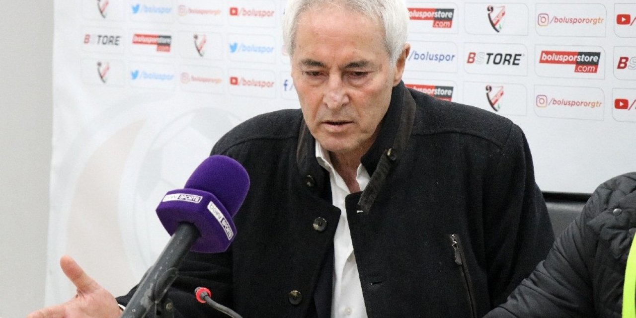 Boluspor - Adanaspor A.Ş. maçının ardından