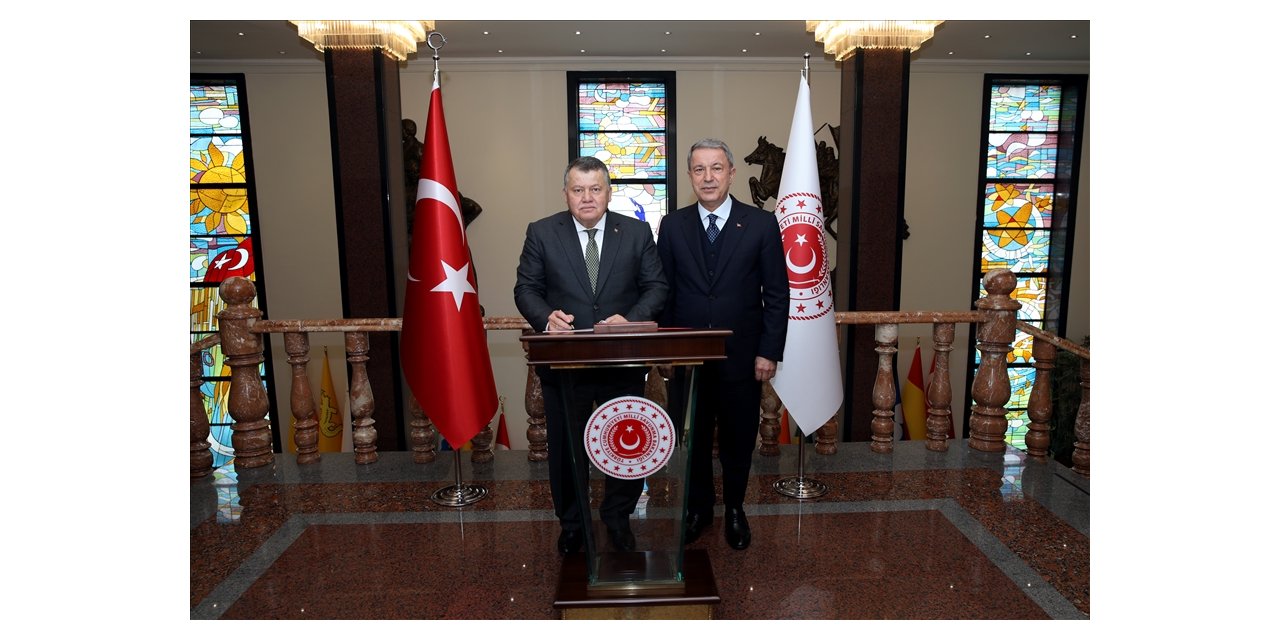 Yargıtay Başkanı Cirit'ten Milli Savunma Bakanı Akar'a veda ziyareti
