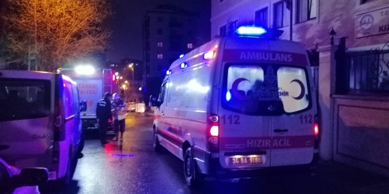 Yatılı Kız Kuran kursunda korkutan yangın