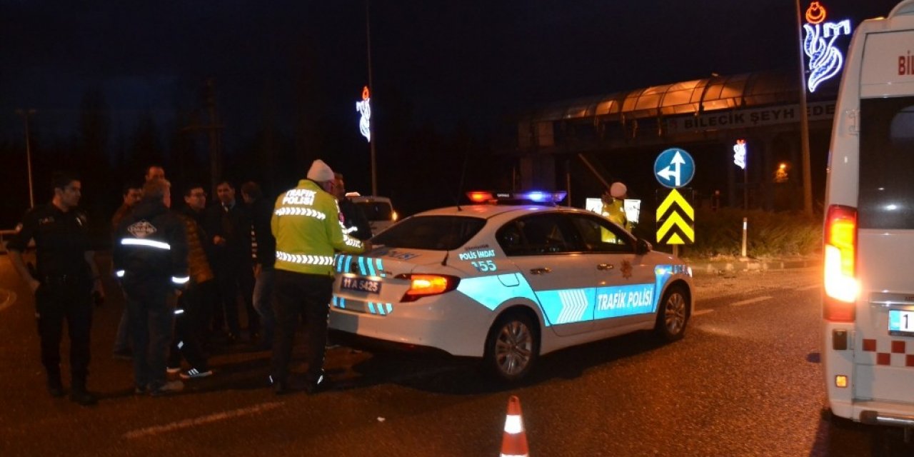 Bilecik’te trafik kazası; 1 kişi yaralandı