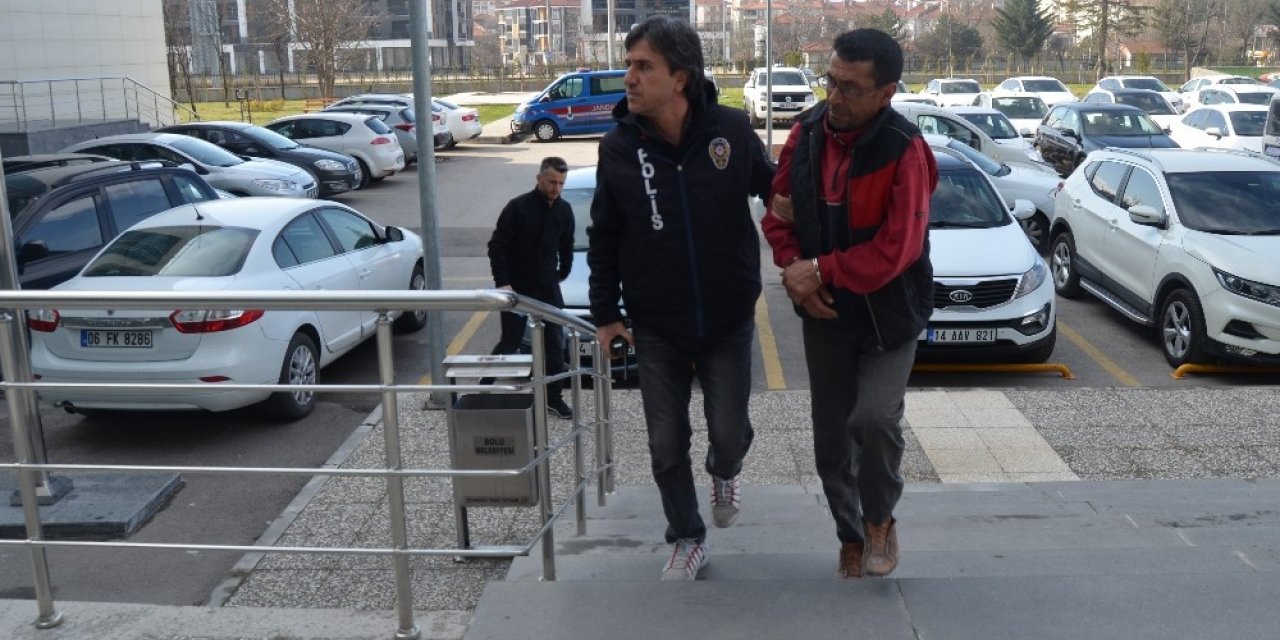 Çuvalından 50 metre çalıntı kablo çıkan şahıs adliyeye sevk edildi