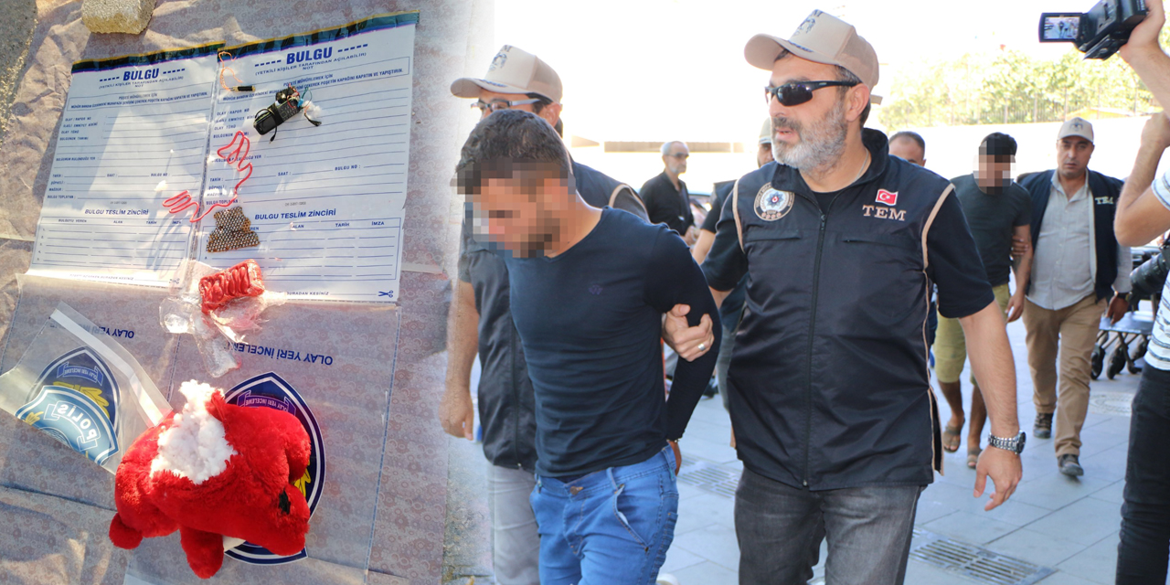 Patlayıcıyla yakalanan terör sanığı, ülkeye iğneyle uyutulup gönderildiğini söyledi