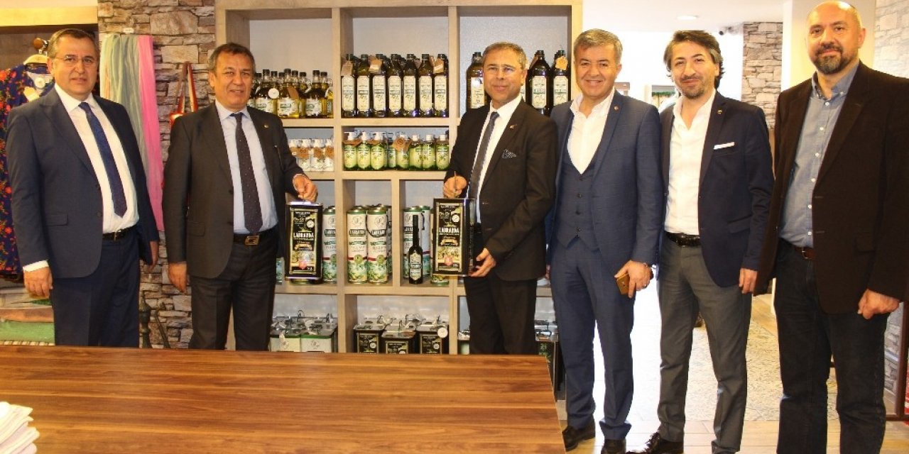 Muğla, Milas, Fethiye Ticaret ve Sanayi Odası Başkanları MELSA’yı ziyaret etti