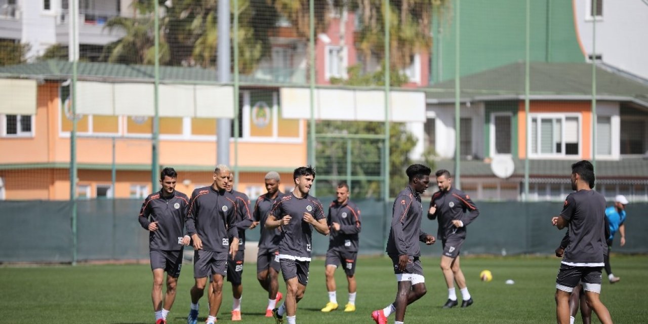 Alanyaspor’da Gaziantep mesaisi
