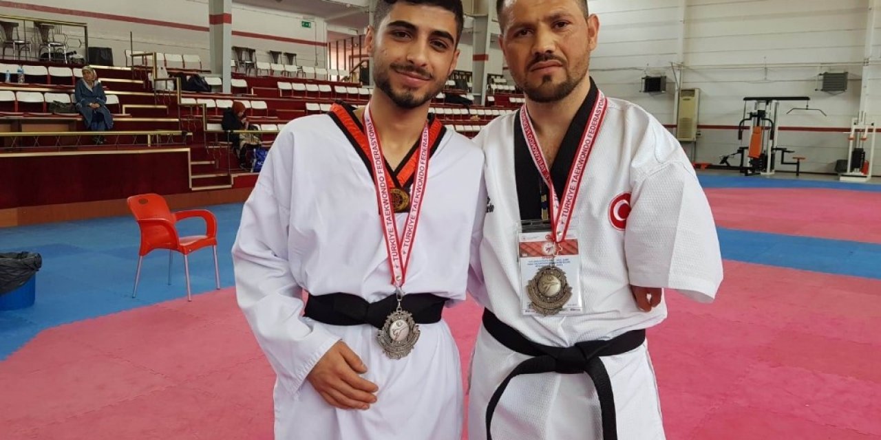 Paraolimpik Taekwondo Türkiye ikincileri Melikgazi’den