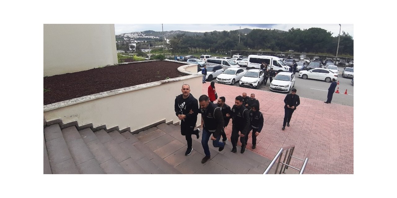 Sarallar suç örgütüne Bodrum’da operasyon: 6 gözaltı