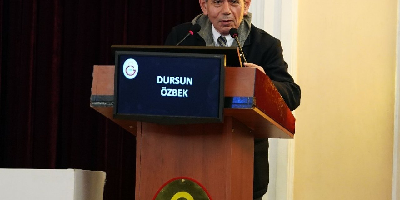 Dursun Özbek: "’Dursun Özbek hisseleri sattı’ sloganını söyleyebilmek için bunu yaptılar"