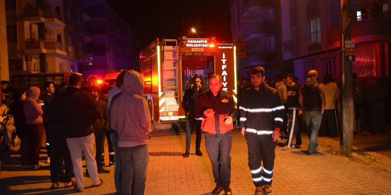 Apart’ta yangın: 1 ölü