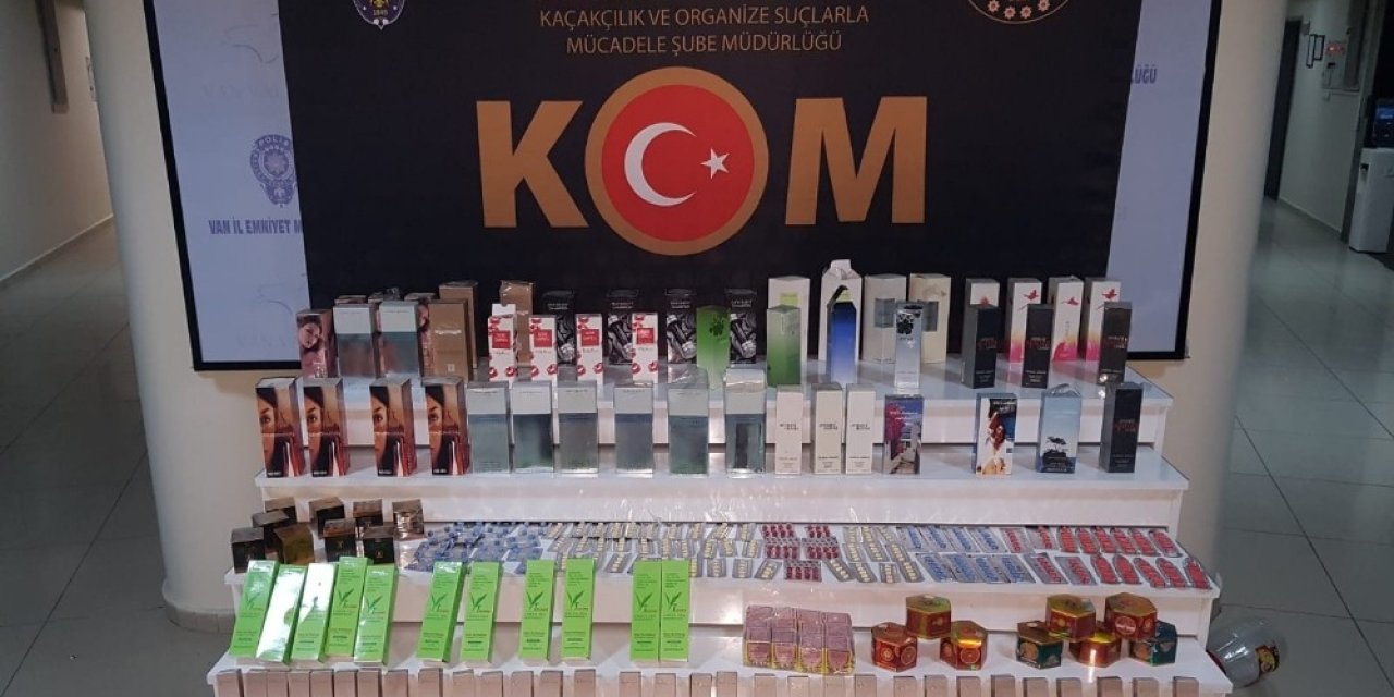 Van’da 940 adet kaçak ilaç ele geçirildi