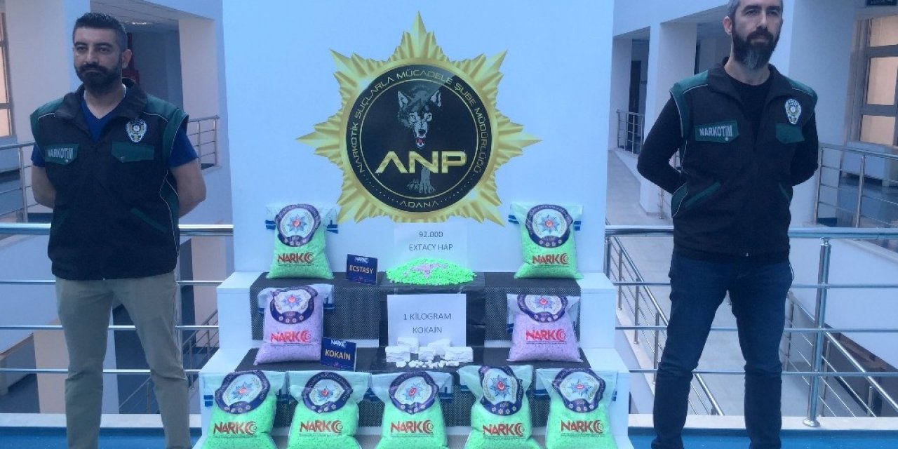 Adana’da uyuşturucu operasyonu