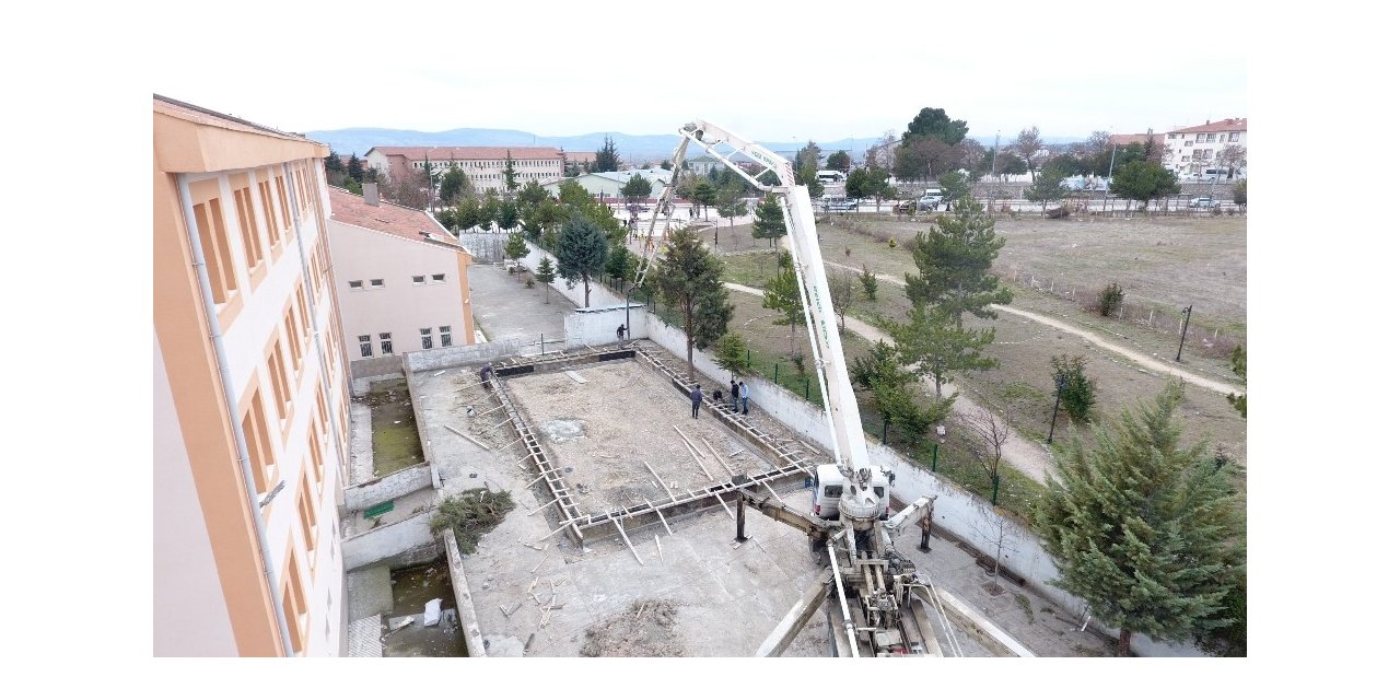 Suluova’ya basketbol sahası