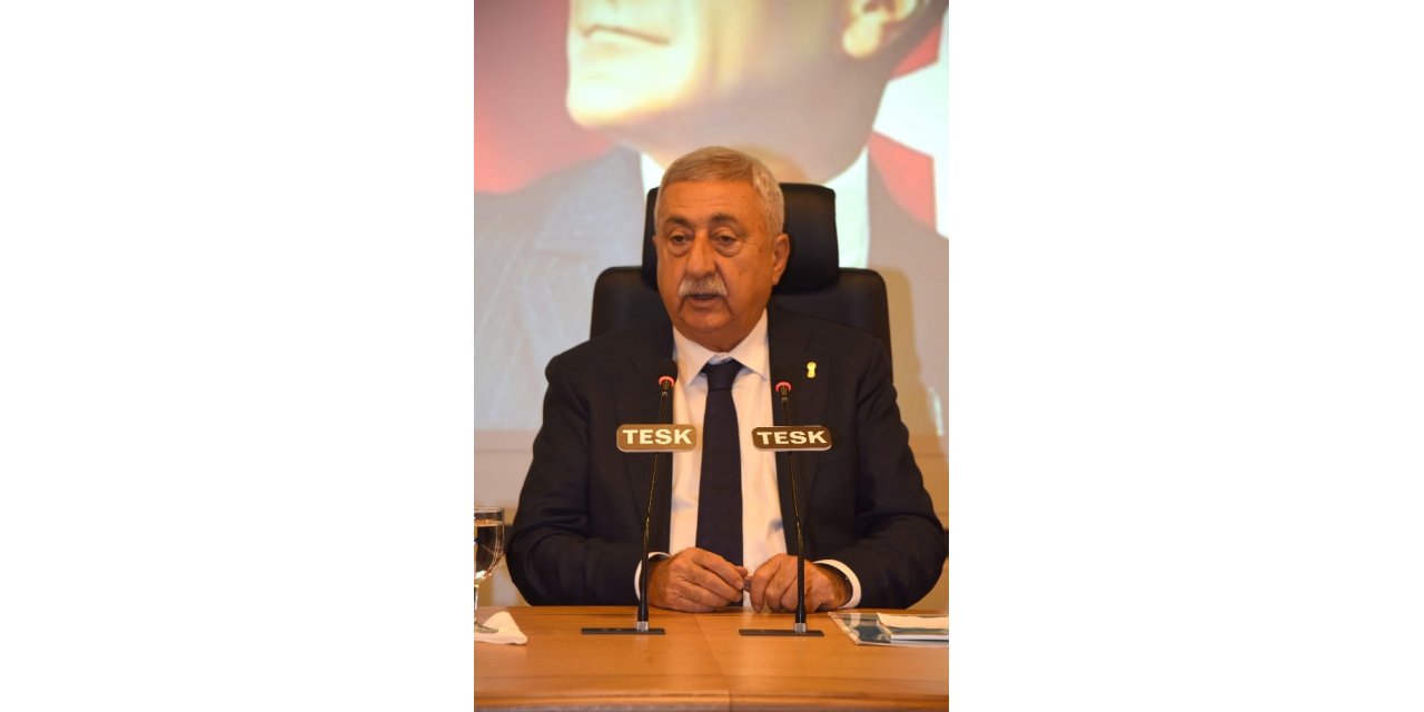 TESK Başkanı Palandöken: “Gereksiz stok yapmak enflasyonu da etkileyecek”